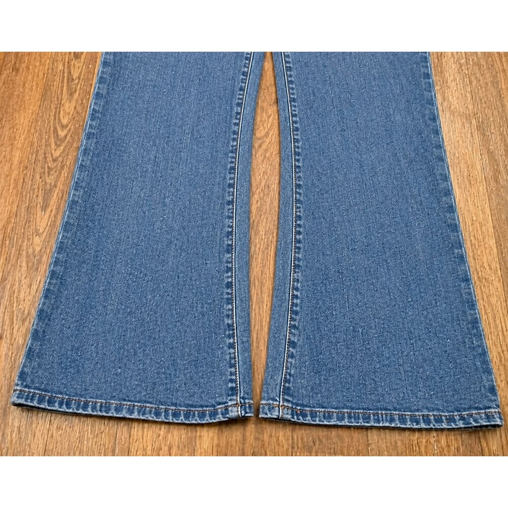 CHAPS DENIM Y2K BOOTCUT JEANS WOMENS 10 LIGHT WASH MID RISE - Picture 5 of 8